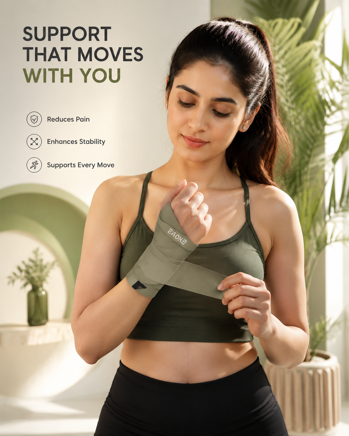 Fixed Spandex Sport Wrist Guard