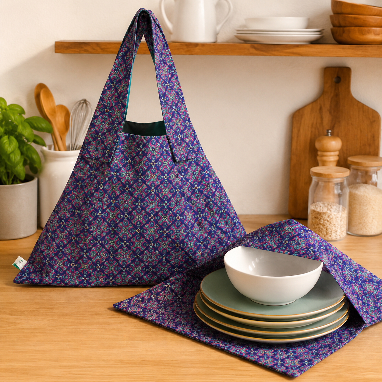 Matching Pie Bag &amp; Dish Cover 🥧✨