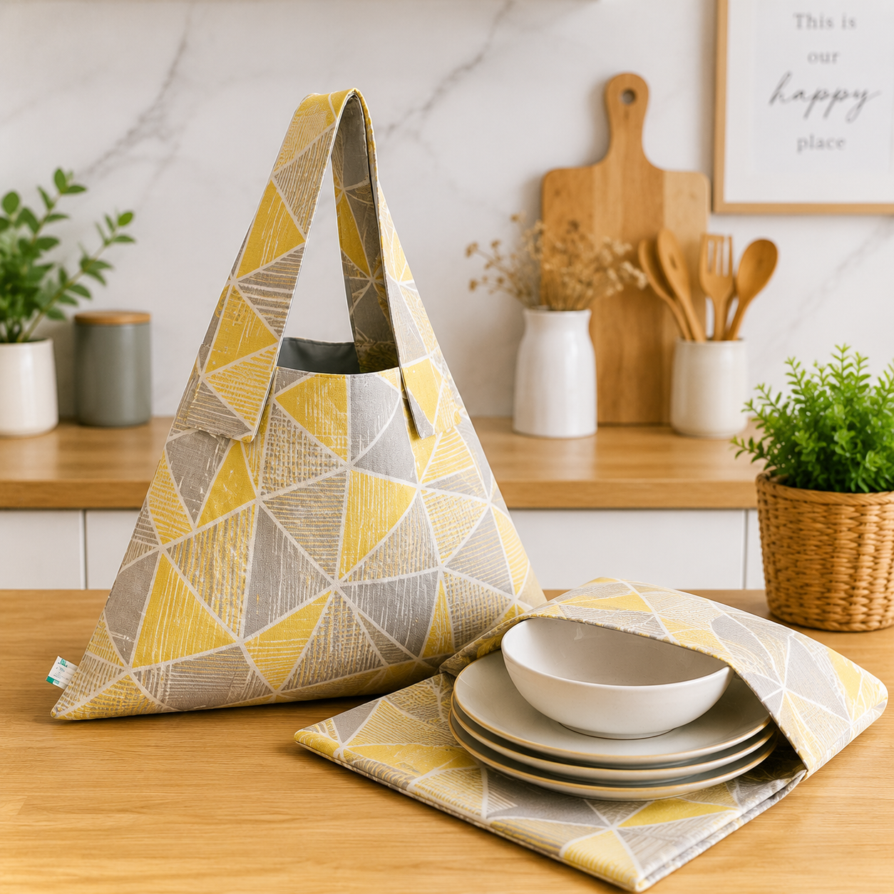 Matching Pie Bag &amp; Dish Cover 🥧✨