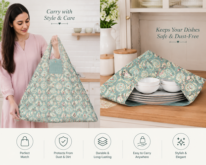 Matching Pie Bag &amp; Dish Cover 🥧✨