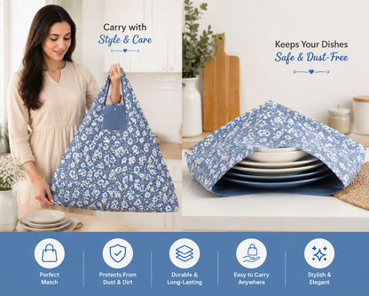 Matching Pie Bag &amp; Dish Cover 🥧✨