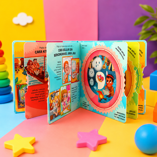 ✨Pop-Up Creativity 3D Baby Book for Children
