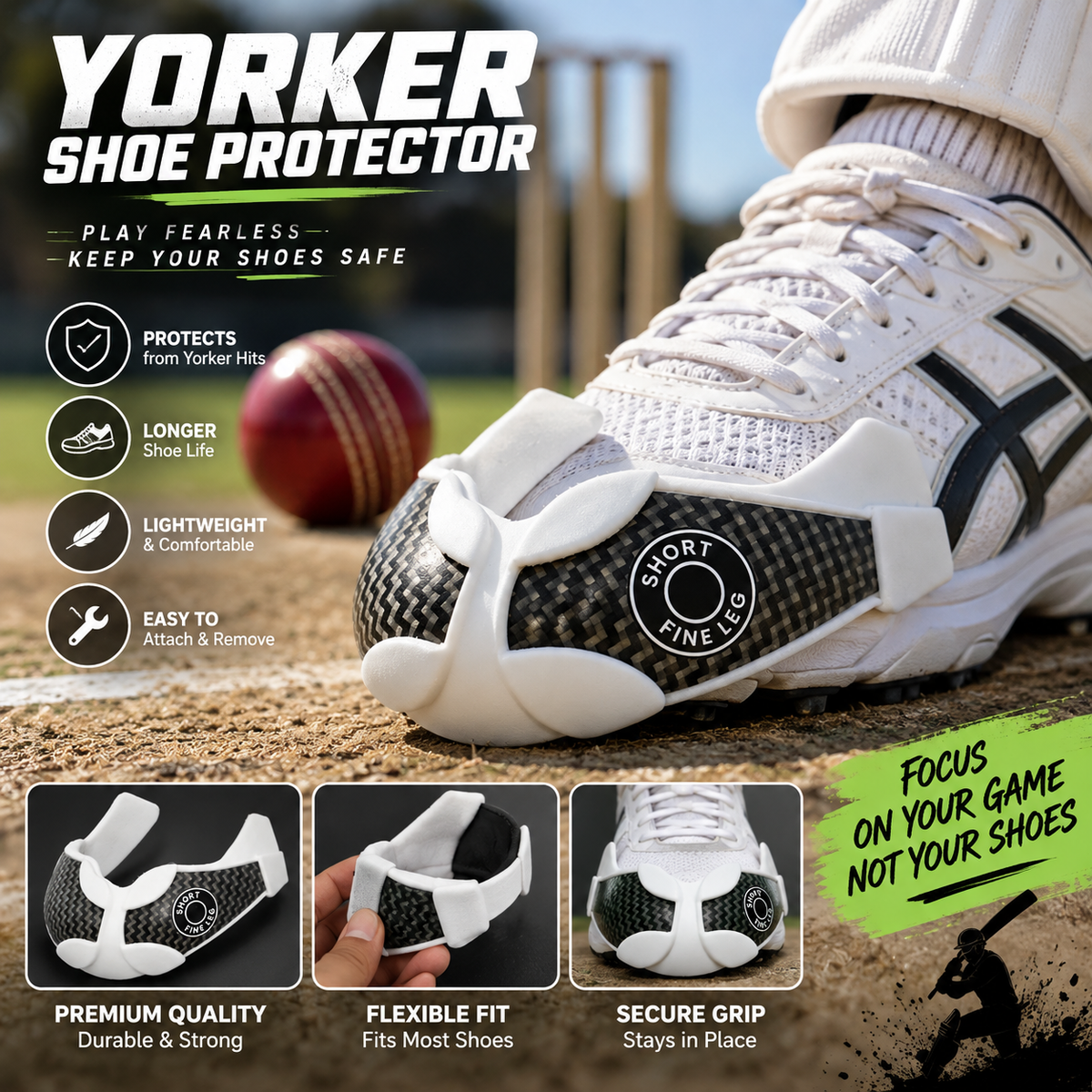 🏏 Yorker Shoe Protector