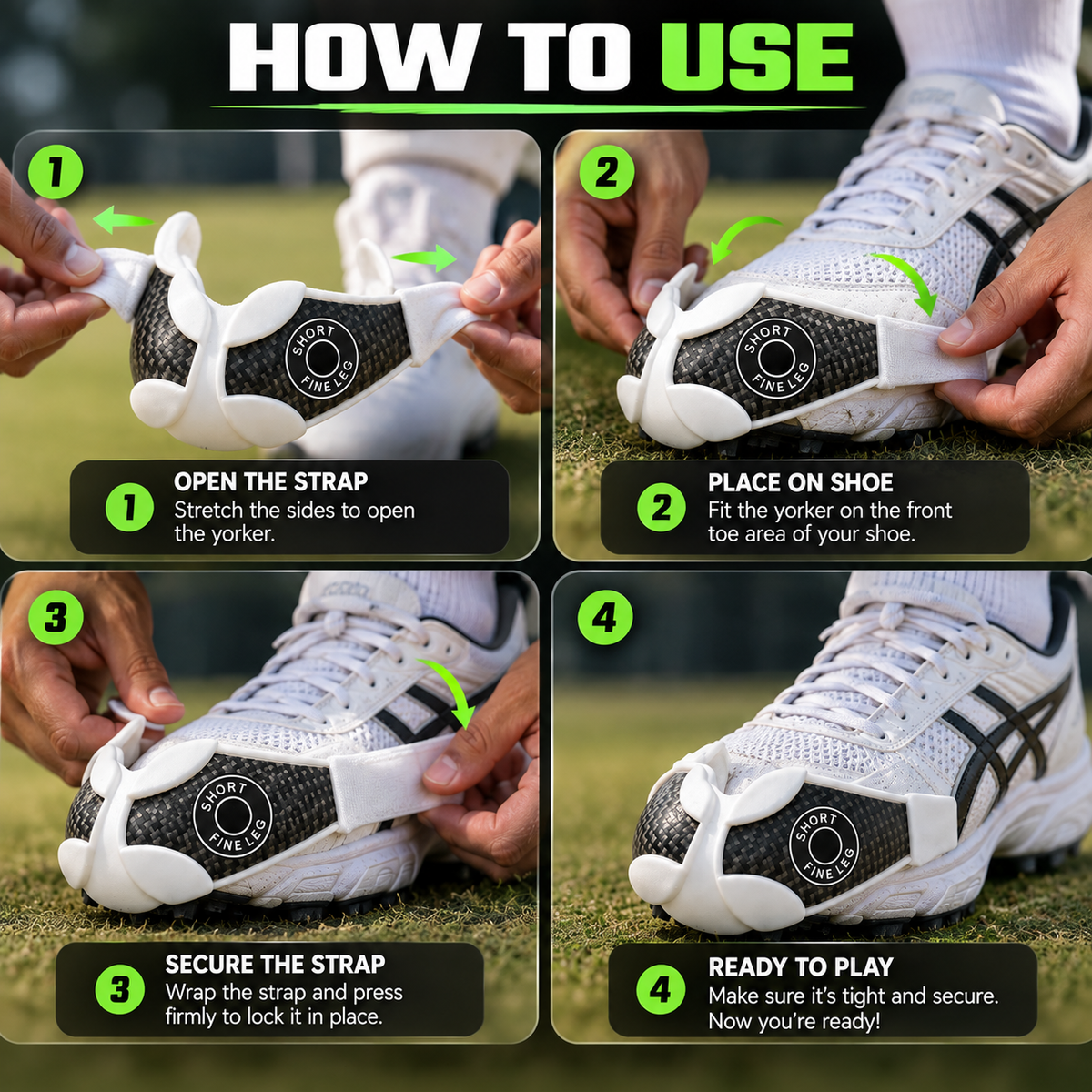 🏏 Yorker Shoe Protector