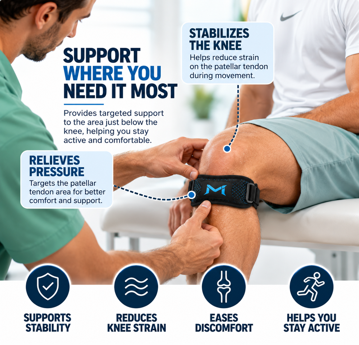 Patellar Knee Support🦵✨