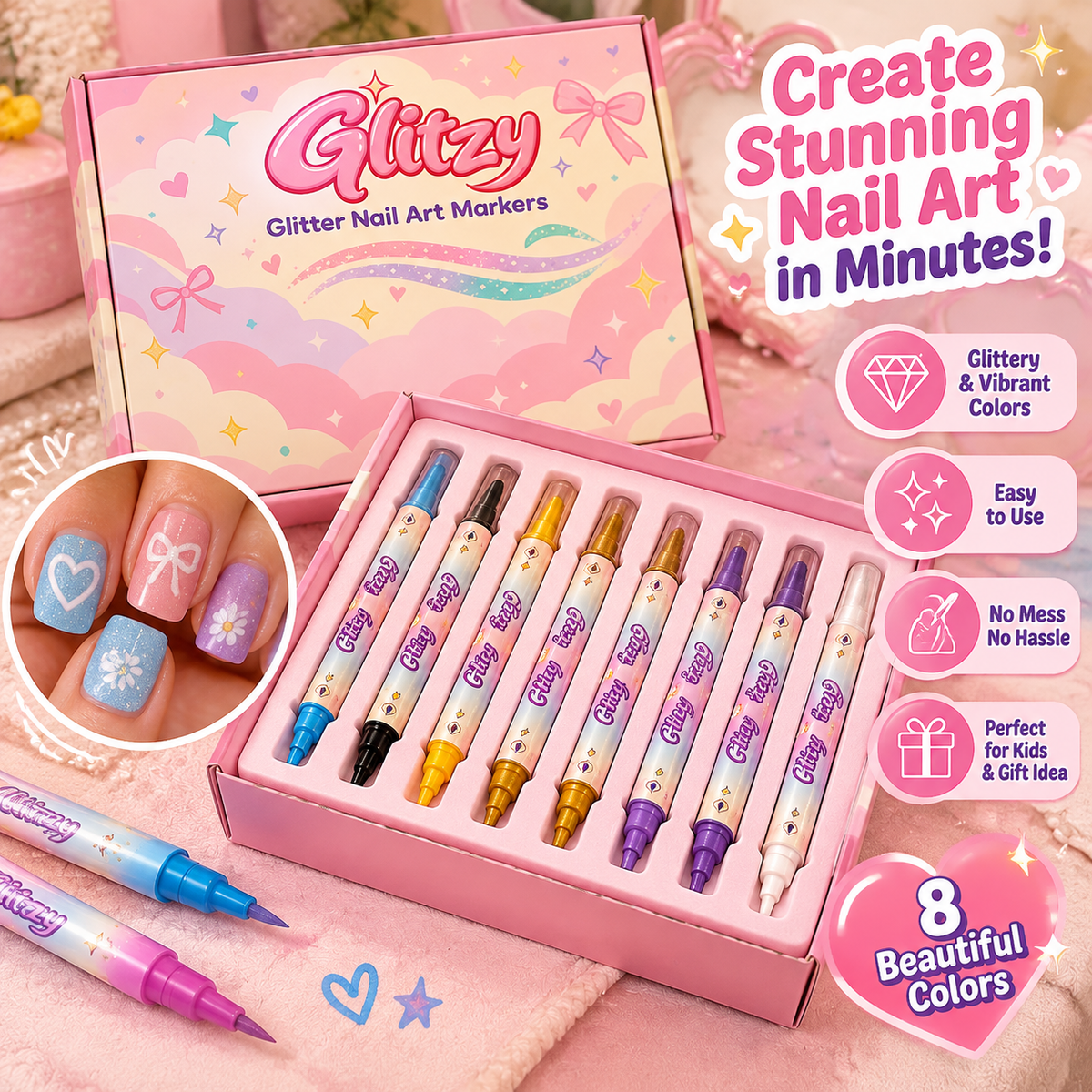 Imported Nail Art Markers