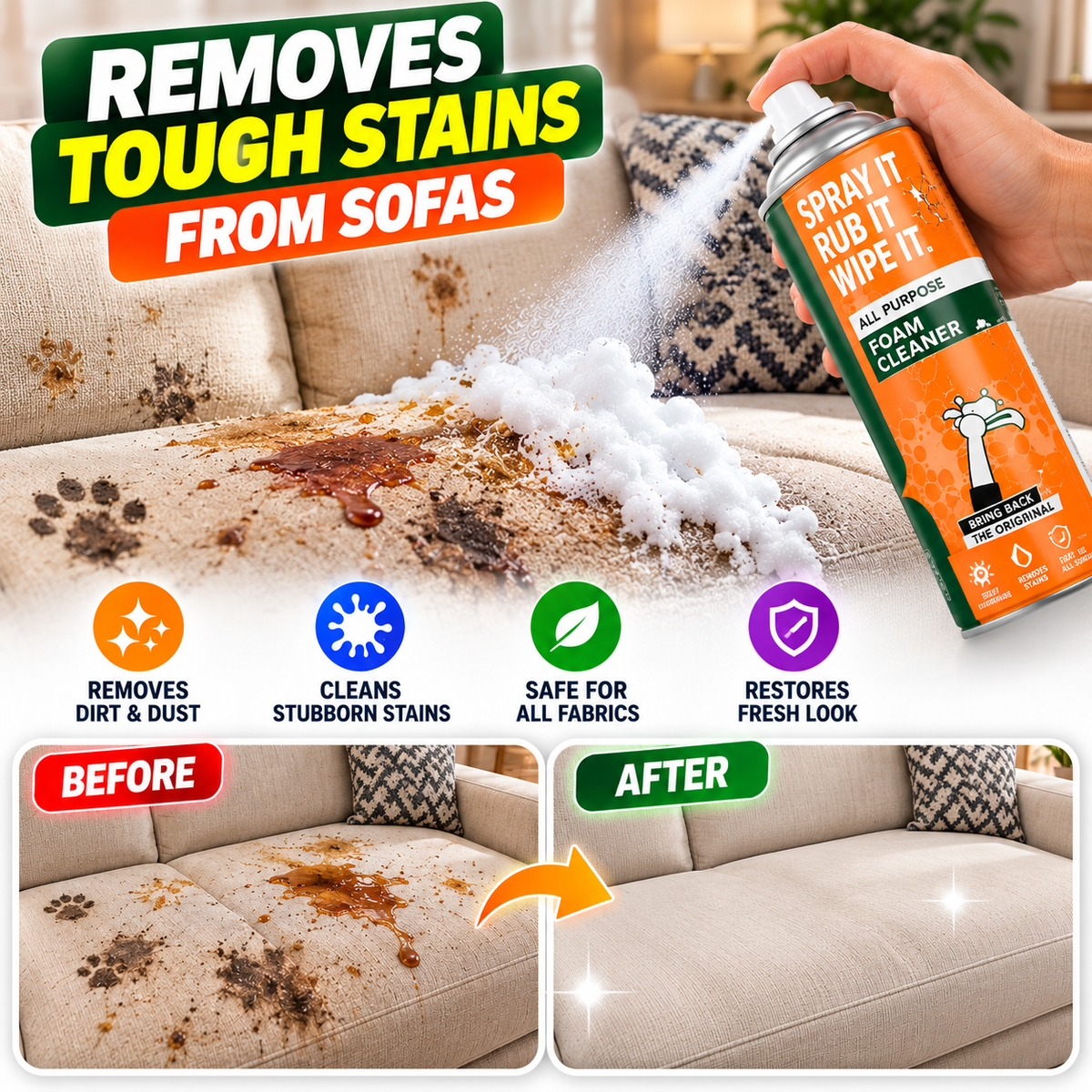 🫧 All-Purpose Foam Cleaner