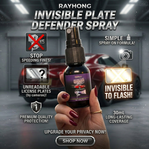 RayHong Invisible Plate Defender Spray