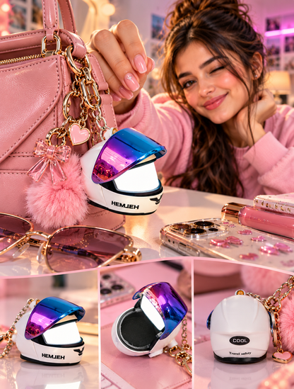 HELMIE™ — Your Cutest Little Ride Buddy 💗🏍️