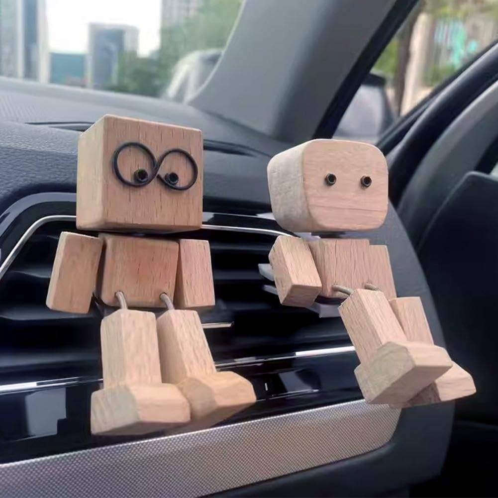 Handcrafted Wooden Block Buddy Figurines🌲