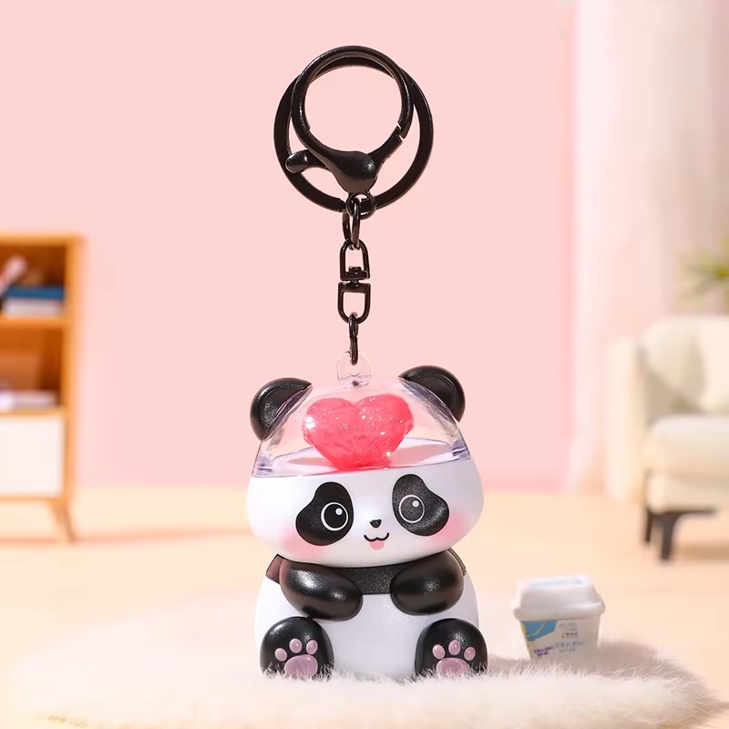 ✨ Cute Panda Bear Mini Keychain Toy 🐼🐻💖