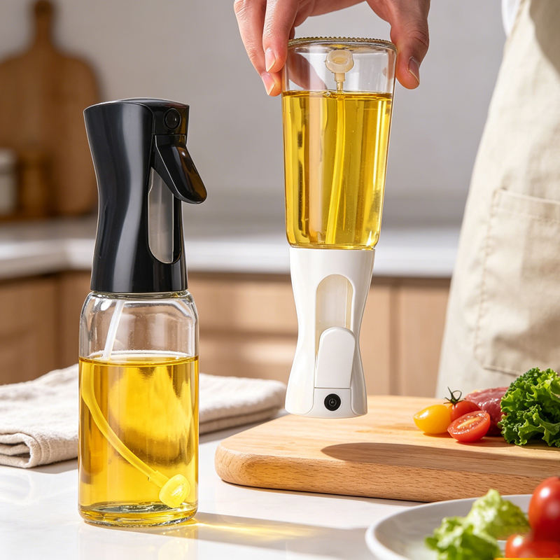 Oil Spray Dispenser Bottle 🧴✨