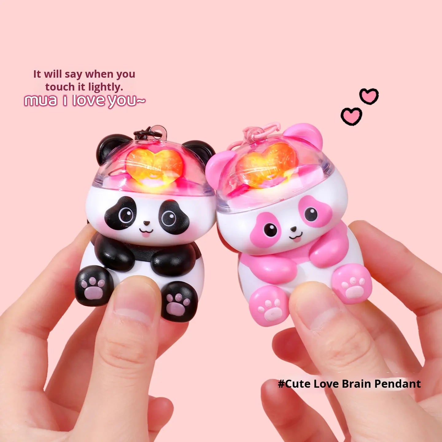 ✨ Cute Panda Bear Mini Keychain Toy 🐼🐻💖