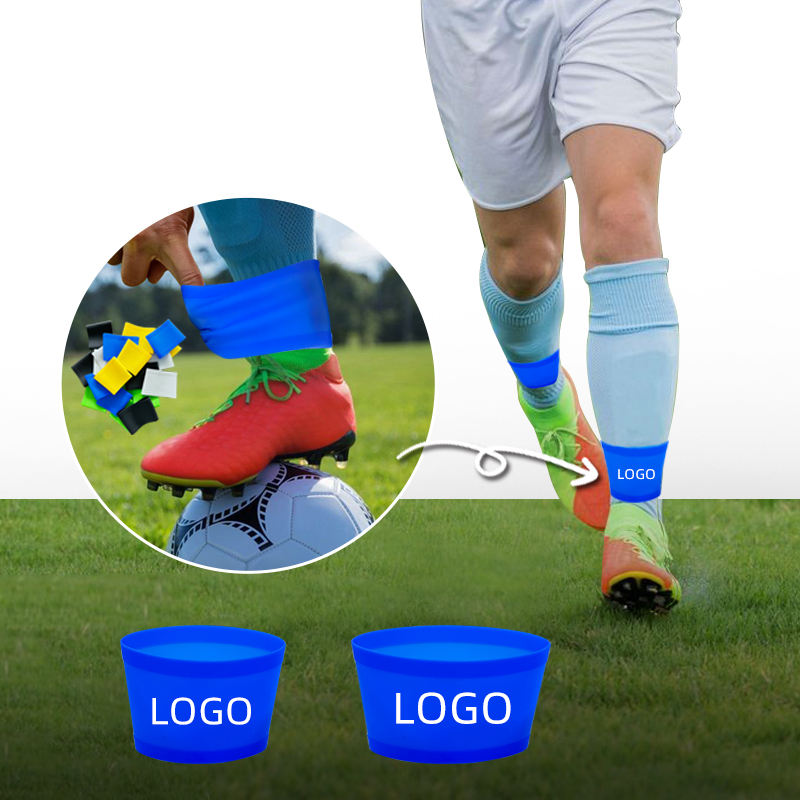 ⚽ Silicone Leg Bands – Socks Support 💪