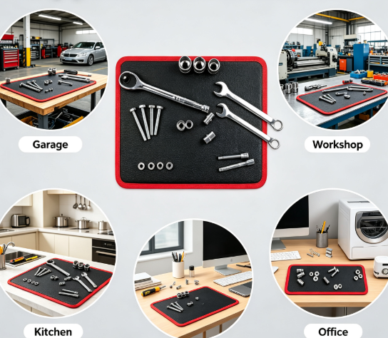 Double Sided Foldable Magnetic Tool Mat