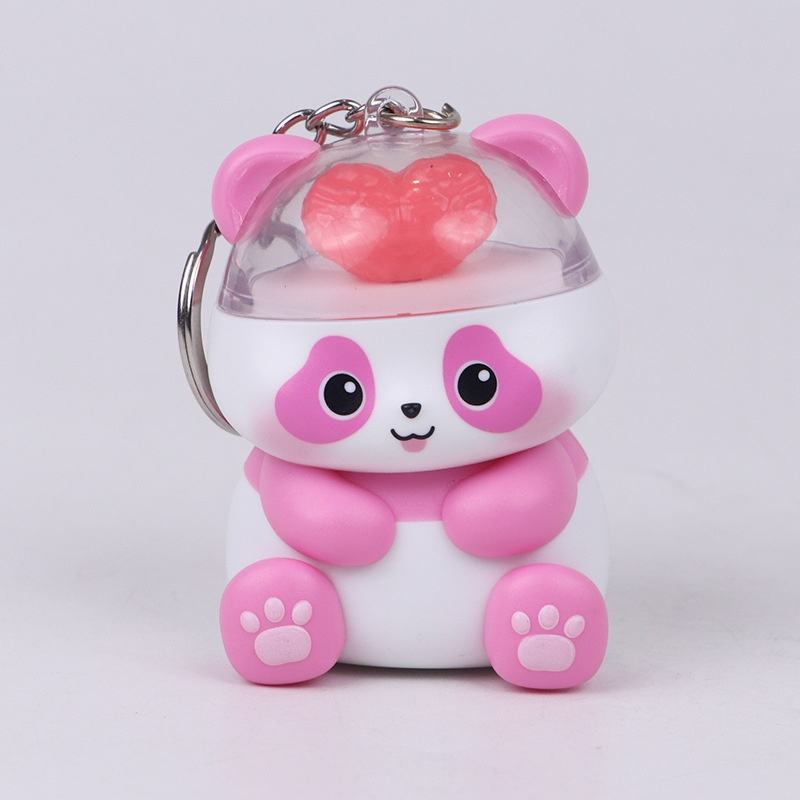 ✨ Cute Panda Bear Mini Keychain Toy 🐼🐻💖