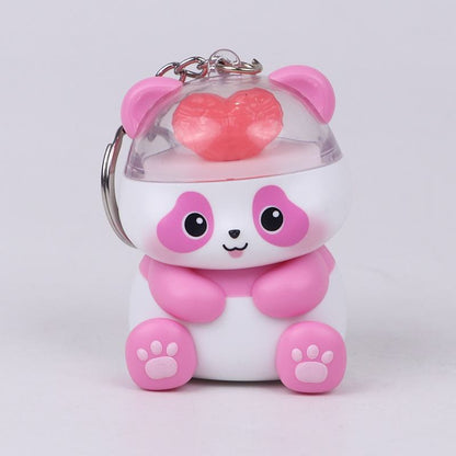 ✨ Cute Panda Bear Mini Keychain Toy 🐼🐻💖