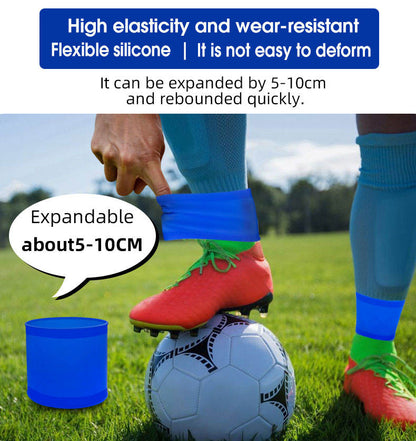 ⚽ Silicone Leg Bands – Socks Support 💪