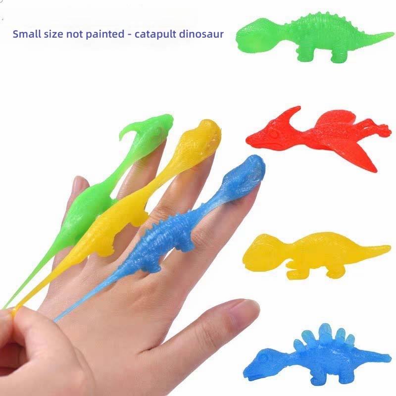 🦖 Stretchy Catapult Dinosaur Toy