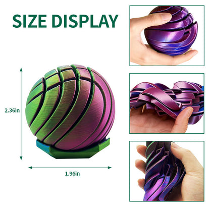 🌀 Slime Ball Fidget Toy – Transforming Stress Relief Desk Toy