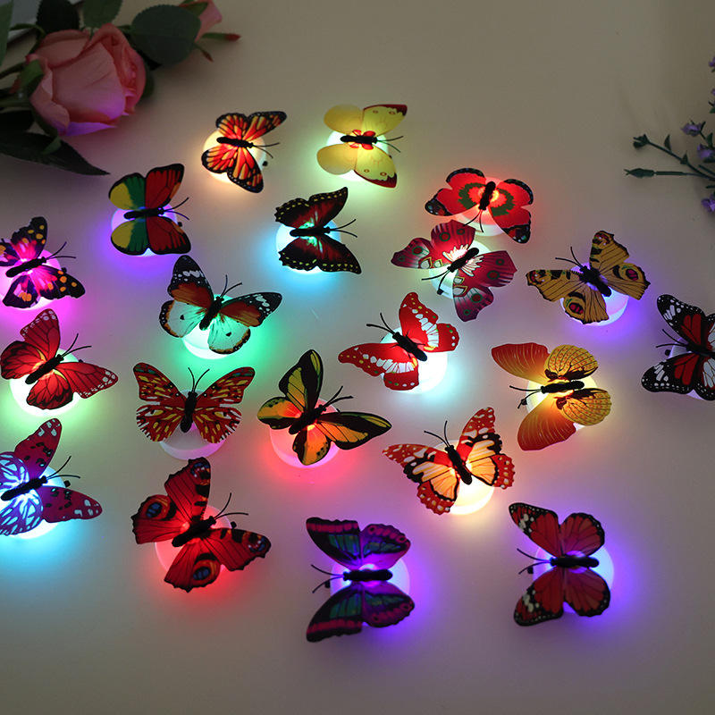 🦋 3D Color-Changing Butterfly LED Wall Light