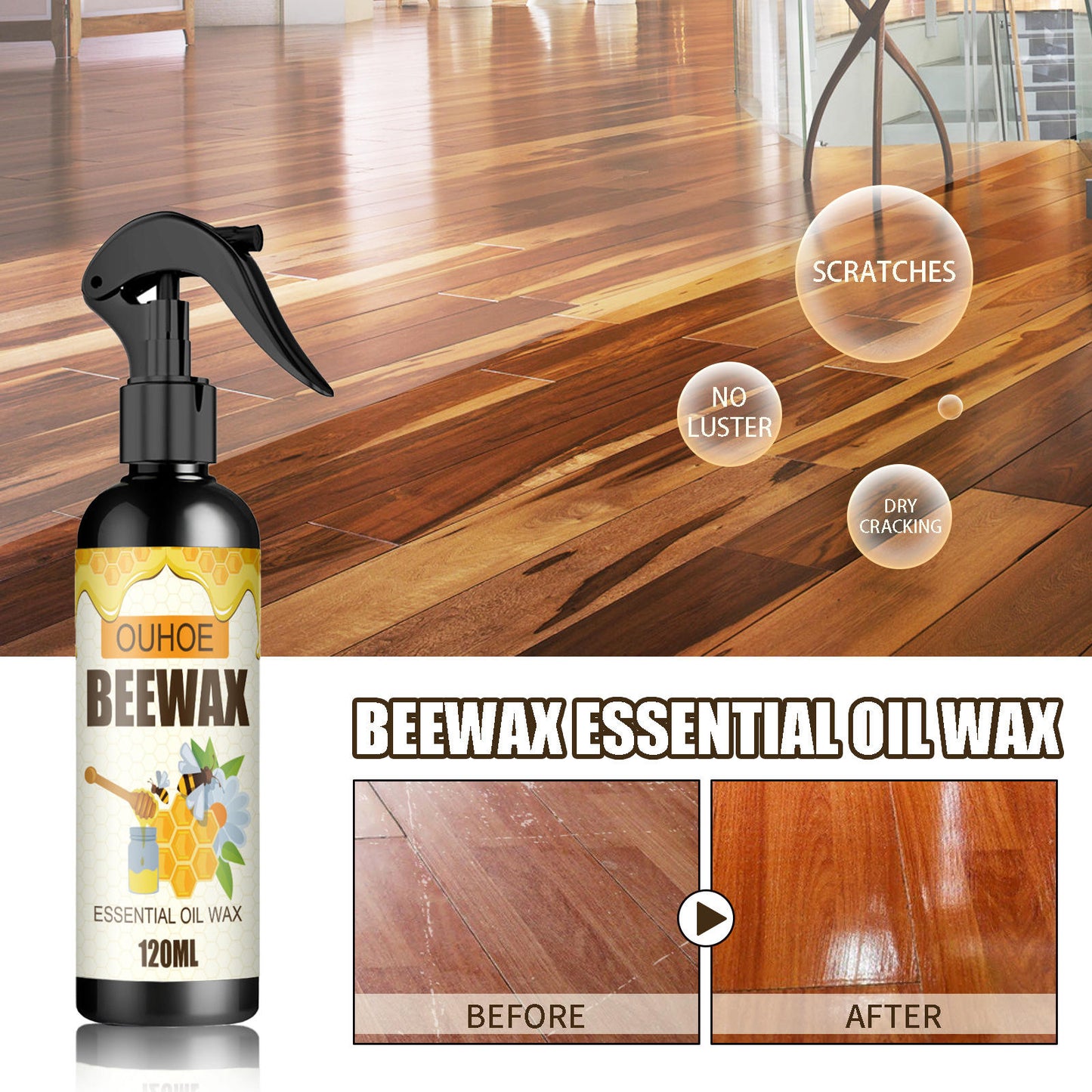 ✨Beewax Wooden Surface Care Cleaner