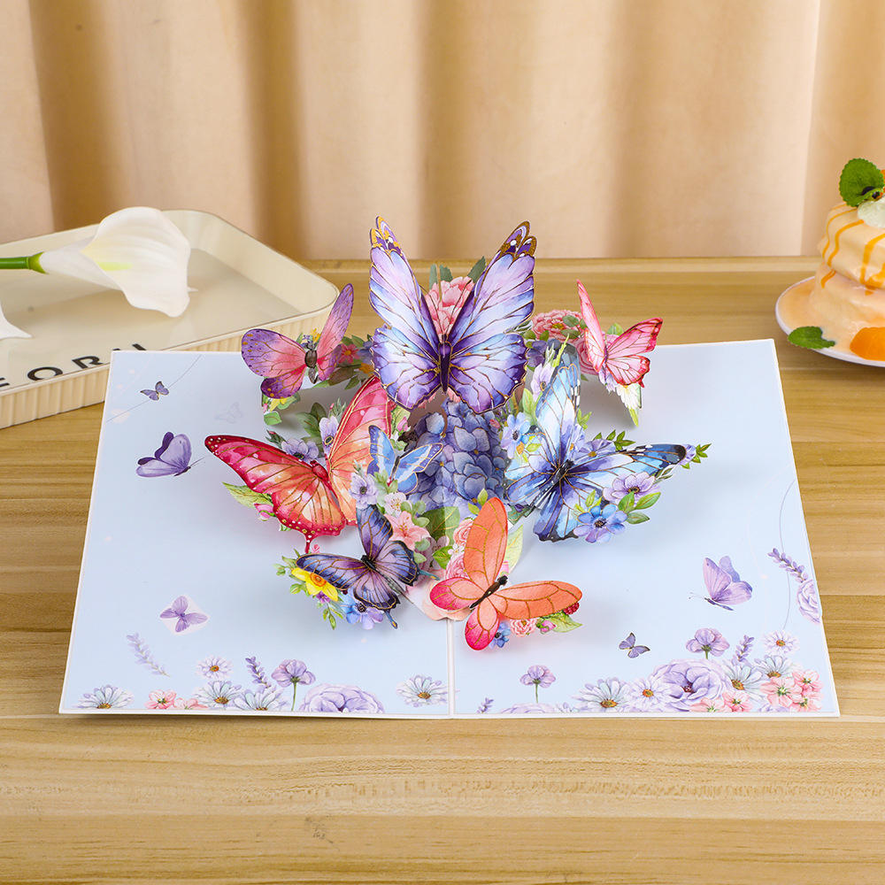 🦋🌸 3D Pop-Up Butterfly Greeting Card 🌸🦋