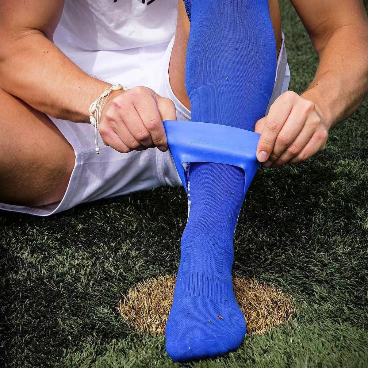 ⚽ Silicone Leg Bands – Socks Support 💪