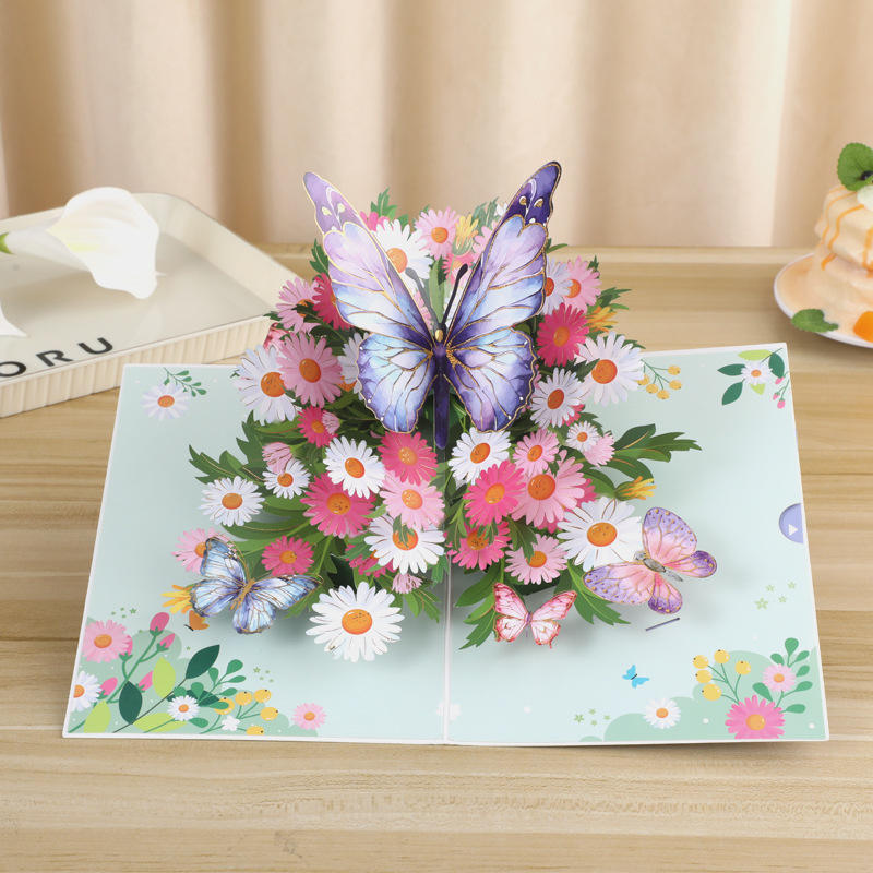 🦋🌸 3D Pop-Up Butterfly Greeting Card 🌸🦋