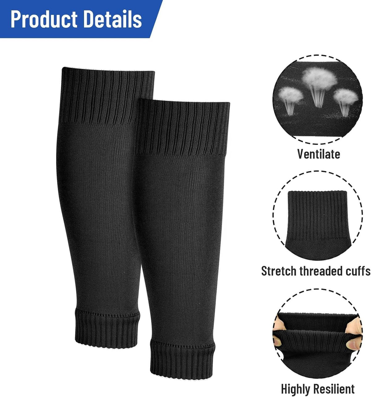 ⚽Performance Football And  Sports Socks 🏃♂️