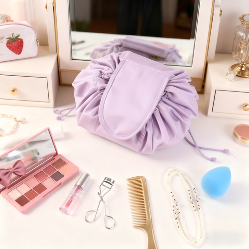 Drawstring Makeup Bag 🎀
