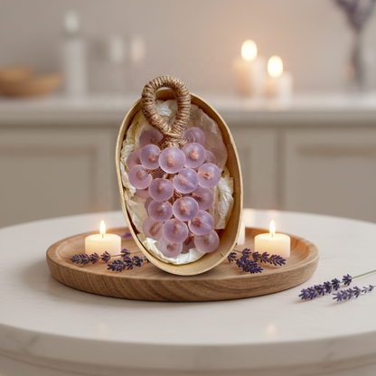Grape-Shaped Handmade Soap ✨