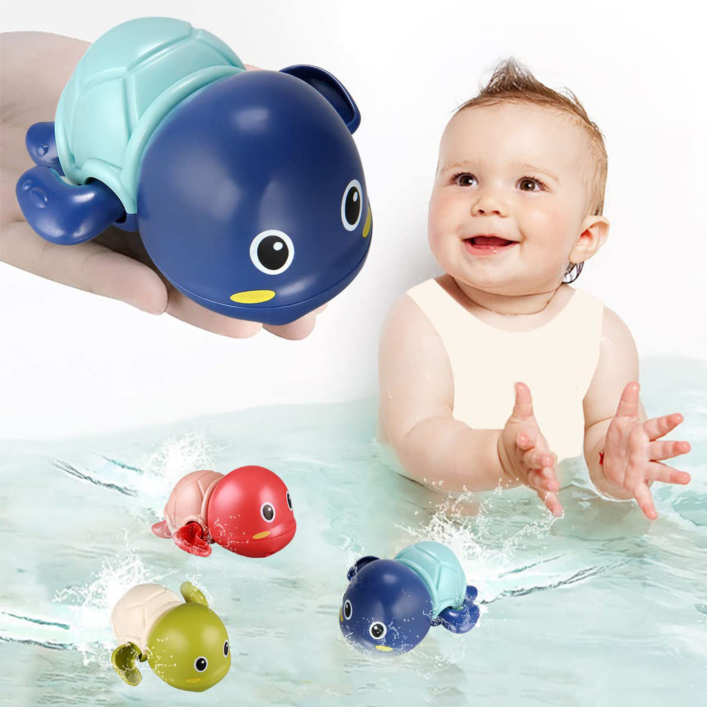 🛁 Cute Cartoon Swimming Bath Toys for Kids – Fun Water Play Set 🐥💦