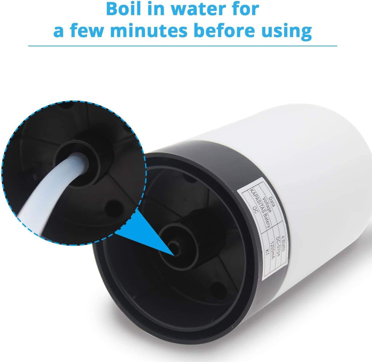 Automatic Electric Water Dispenser Pump – USB Rechargeable Touch Control