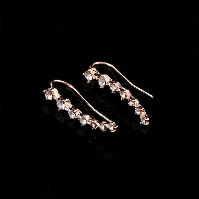 ✨ Elegant Crystal Ear Climber Earrings ✨