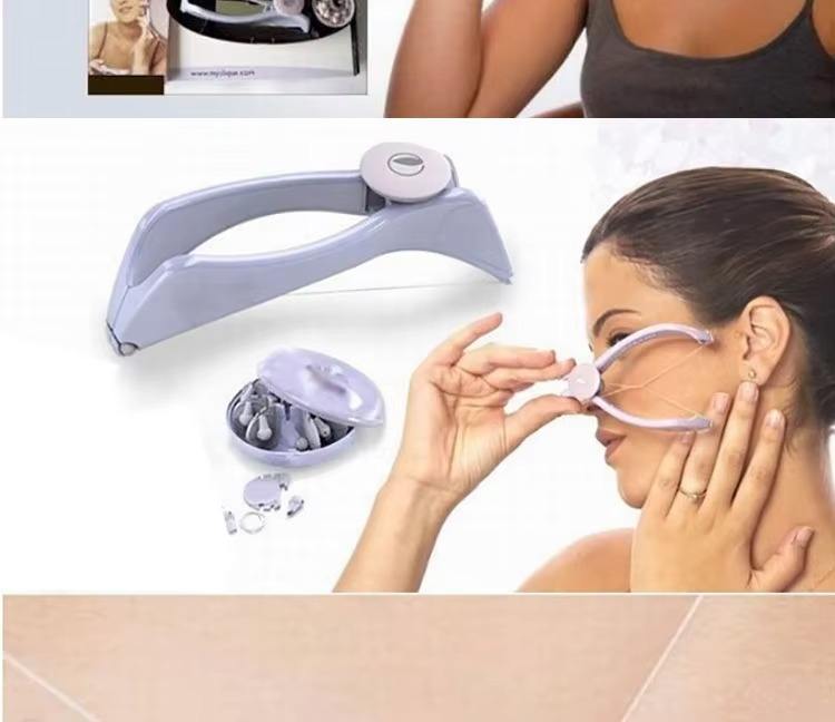 Portable Facial Hair Remover for Women – Painless Grooming Tool