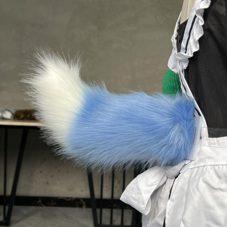 Fluffy Tail Car Decoration 🚗🦊✨