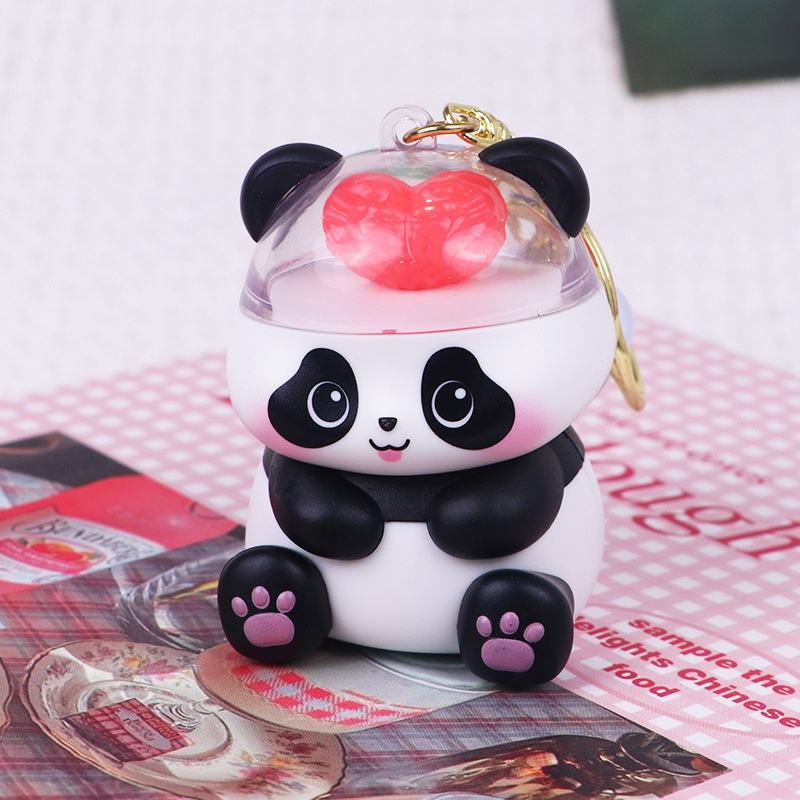 ✨ Cute Panda Bear Mini Keychain Toy 🐼🐻💖
