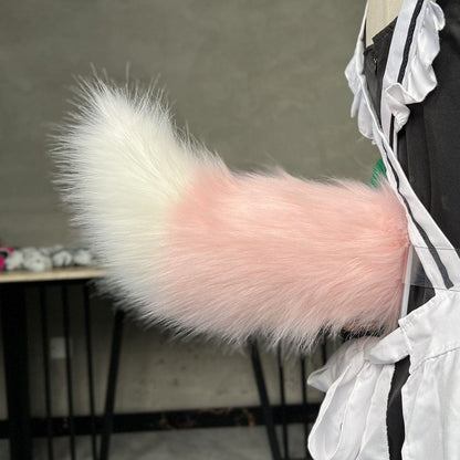 Fluffy Tail Car Decoration 🚗🦊✨