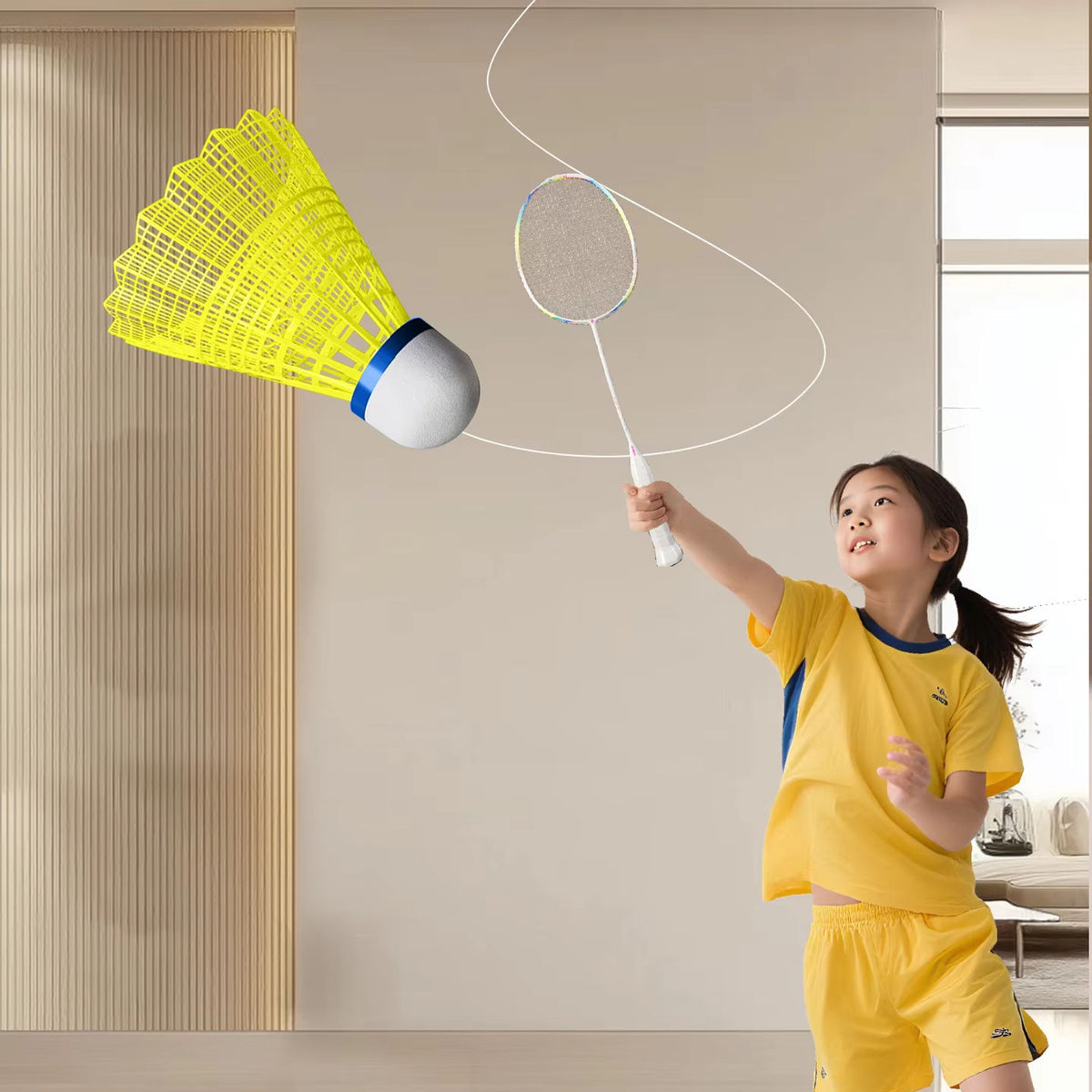 3 Balls set Self Practice Badminton