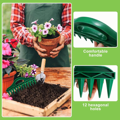 🌱 12-Hole Seed Drill (Seeder) 🌼for growing vegetables and flowers