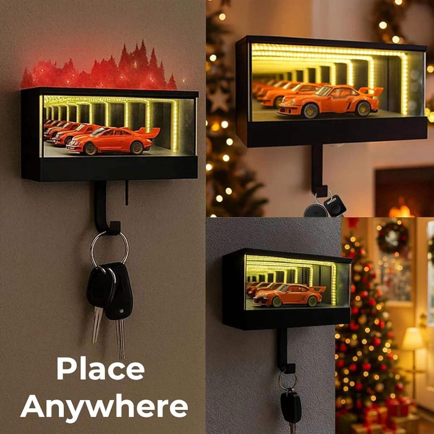 🚗 Premium Wall-Mounted Car Display Shelf ✨