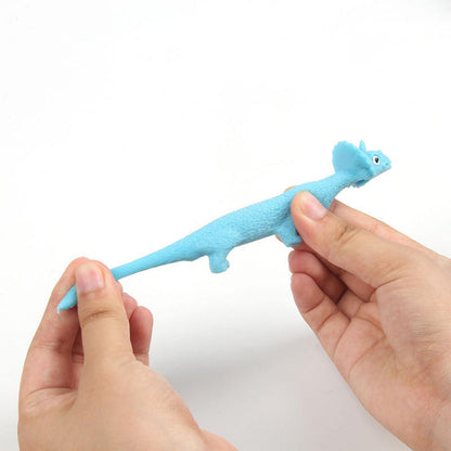 🦖 Stretchy Catapult Dinosaur Toy