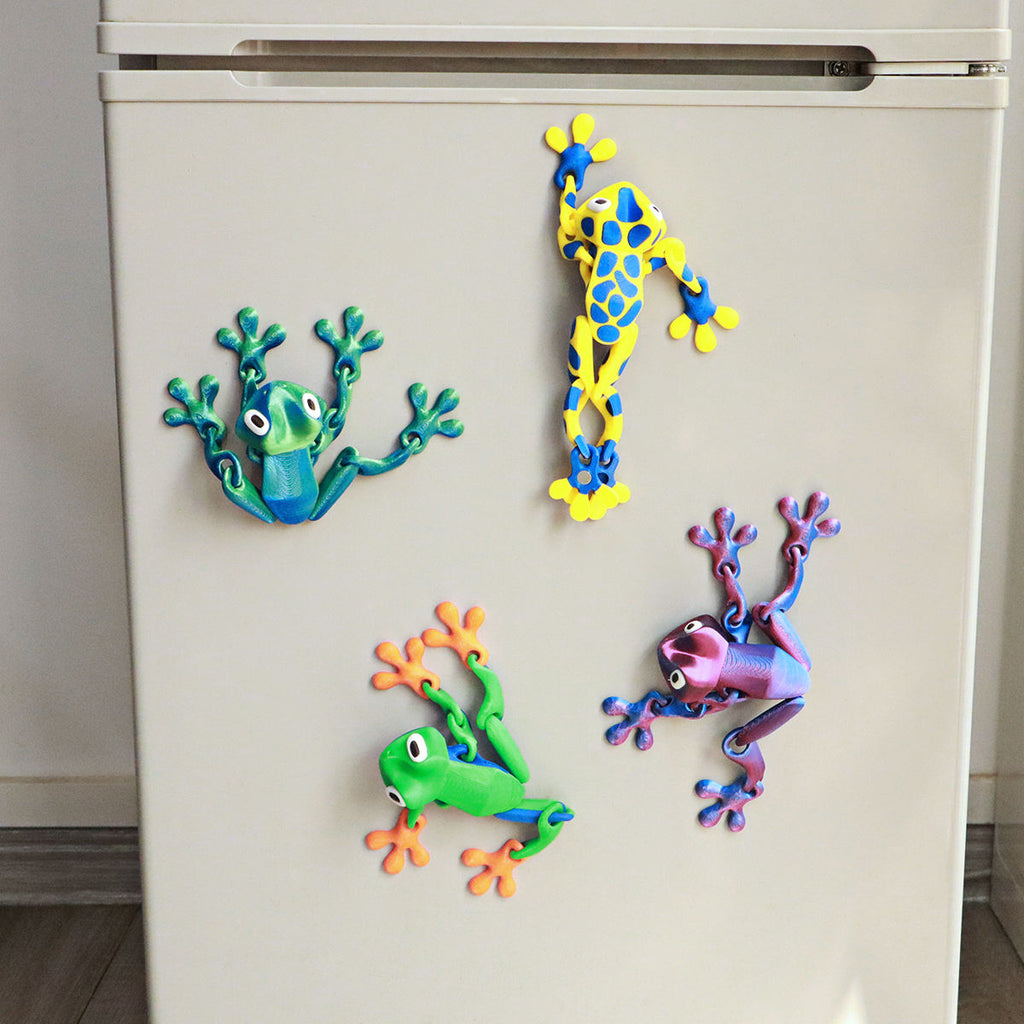 🐸3D Printed Magnet Frog Toy✨