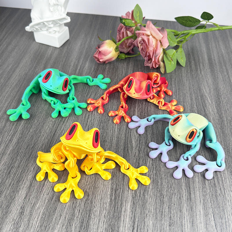 🐸3D Printed Magnet Frog Toy✨