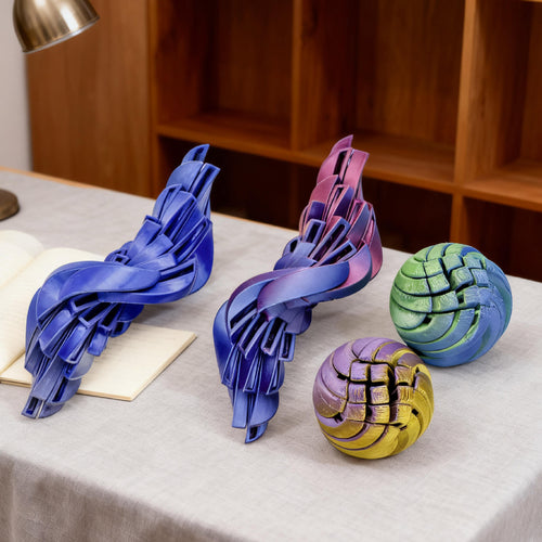🌀 Slime Ball Fidget Toy – Transforming Stress Relief Desk Toy