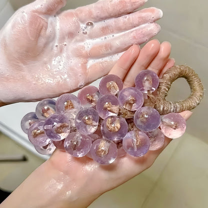 Grape-Shaped Handmade Soap ✨