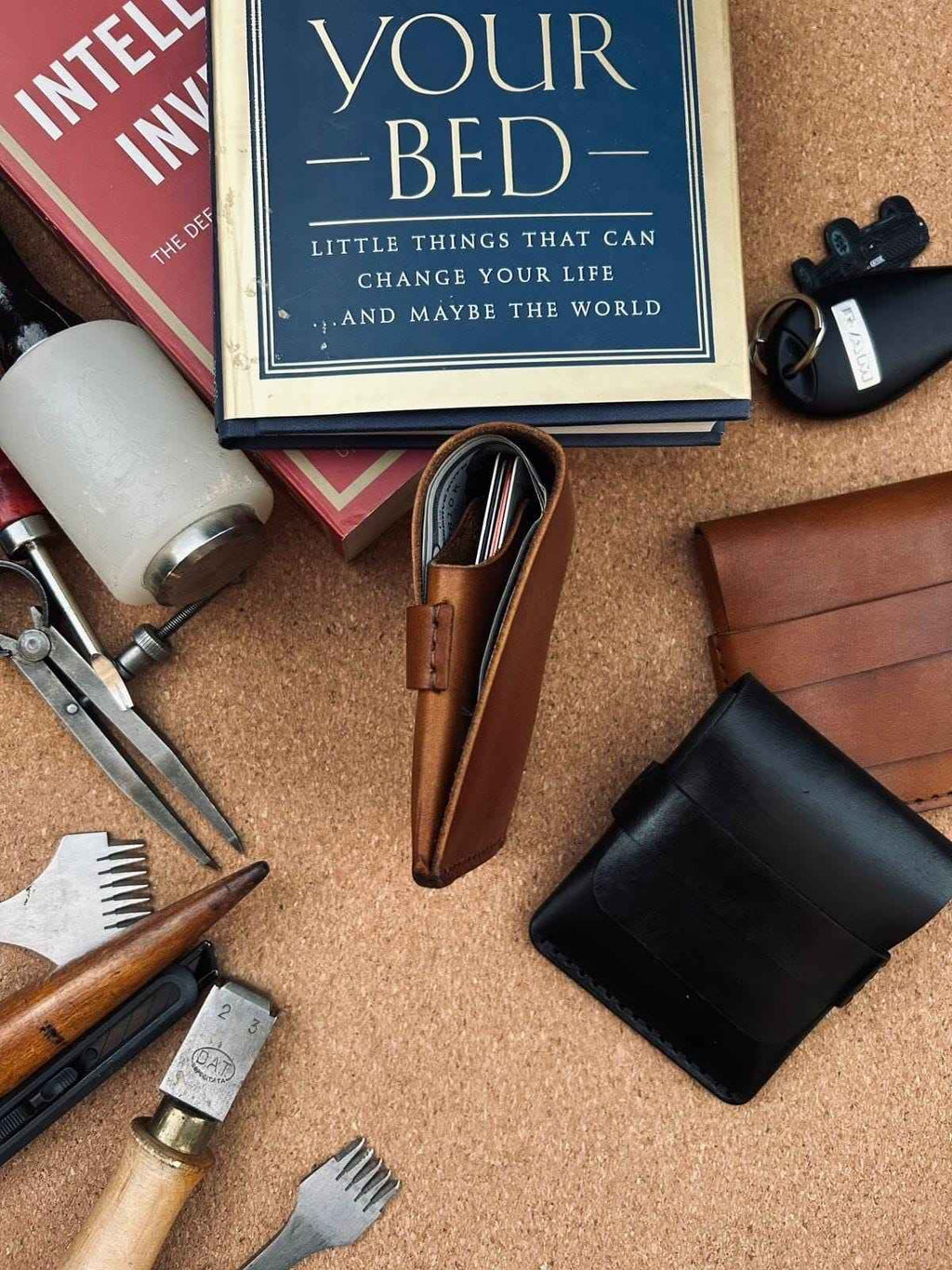Premium Old Money Leather Wallet Set 💼✨