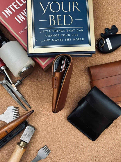 Premium Old Money Leather Wallet Set 💼✨