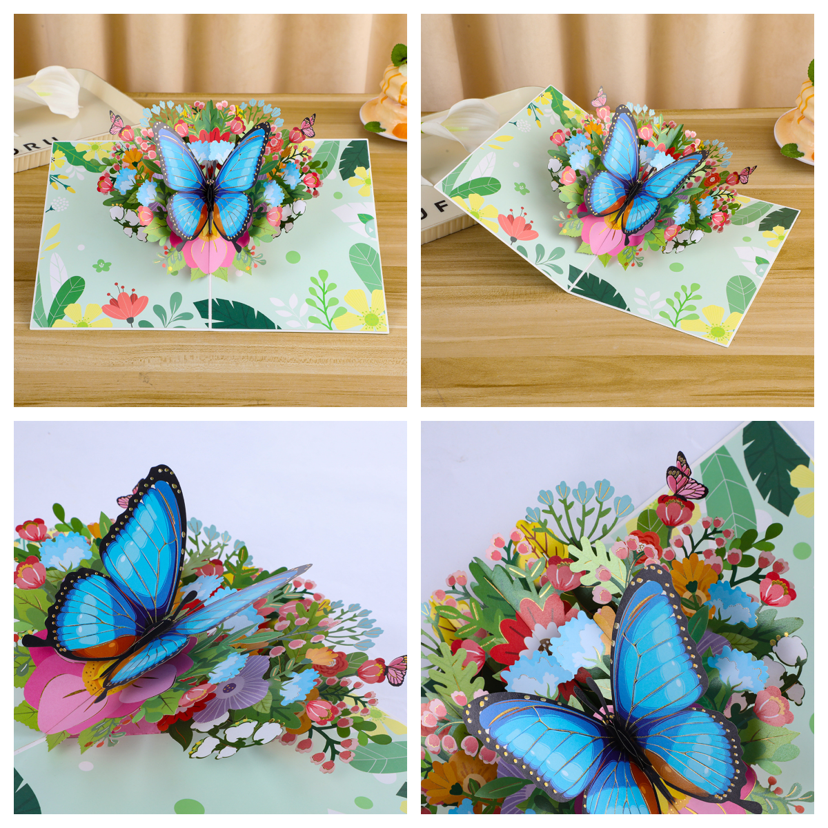 🦋🌸 3D Pop-Up Butterfly Greeting Card 🌸🦋